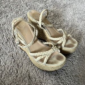 Via Spiga wedge espadrilles